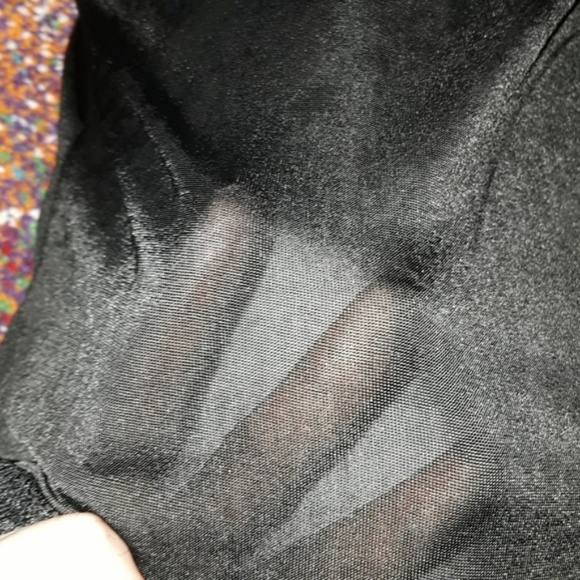 Black Eyelash Floral Lace Blousy Romper Bodysuit - Picture 7 of 8